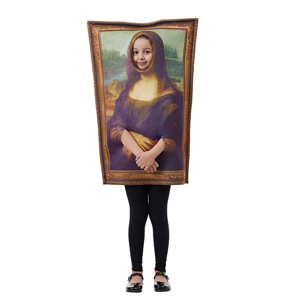 Halloween mural costumes