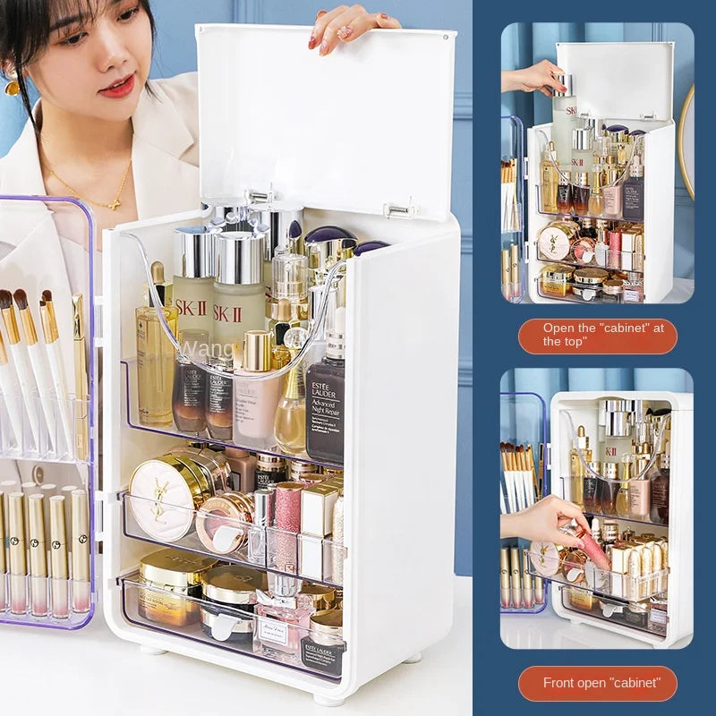 Cosmetics storage cabinet,