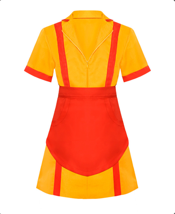 two broke girls costume
