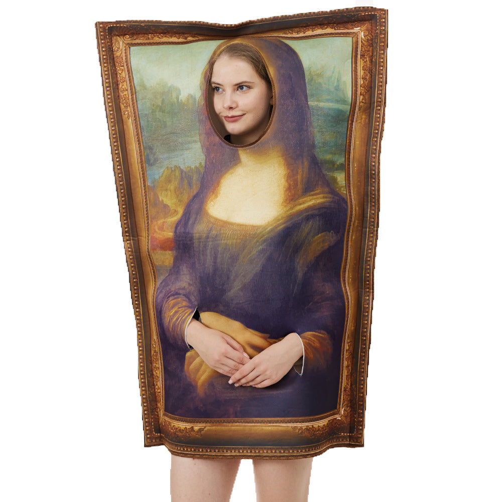 Halloween mural costumes