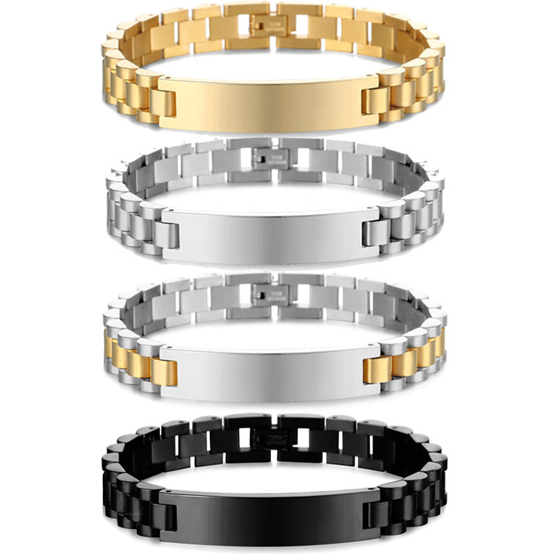 Titanium Steel Men's Bracelet