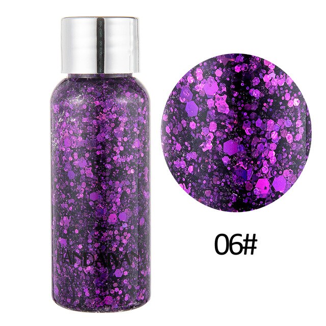 Festival Face Body Glitter Cream