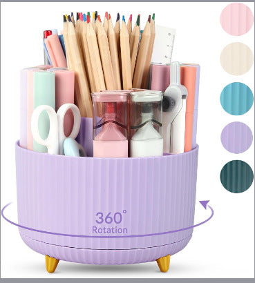 Rotatable cosmetic storage box