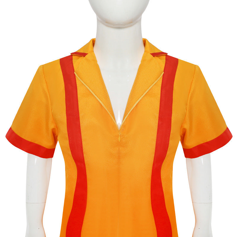 two broke girls costume