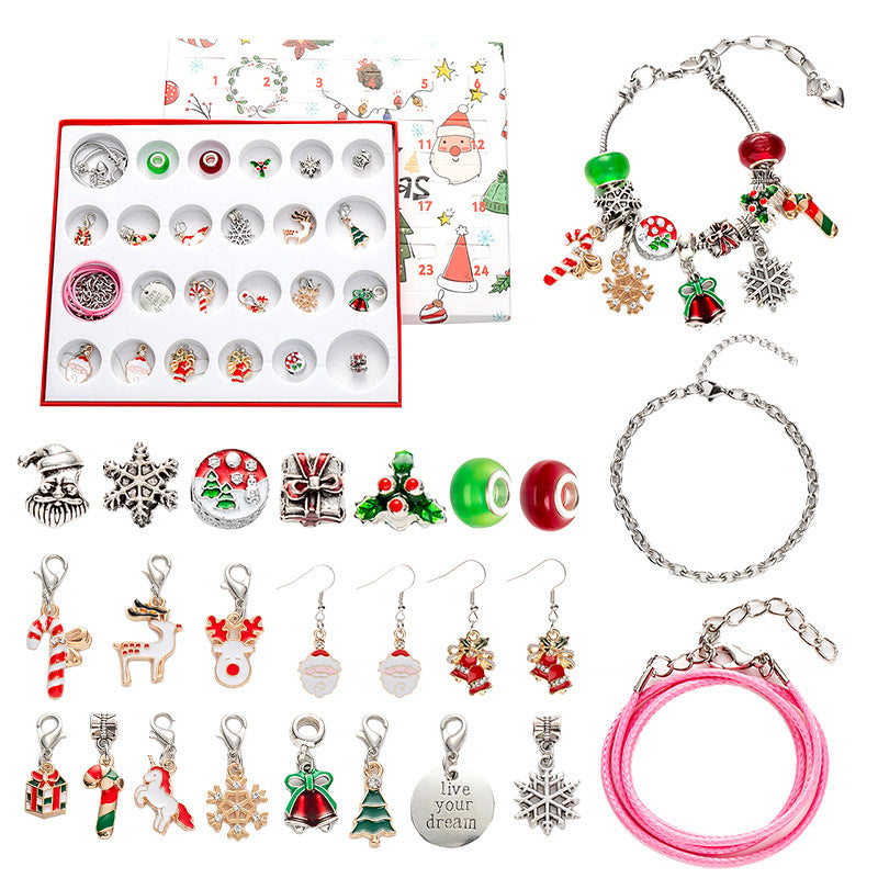 DIY Christmas bracelet gift blind box