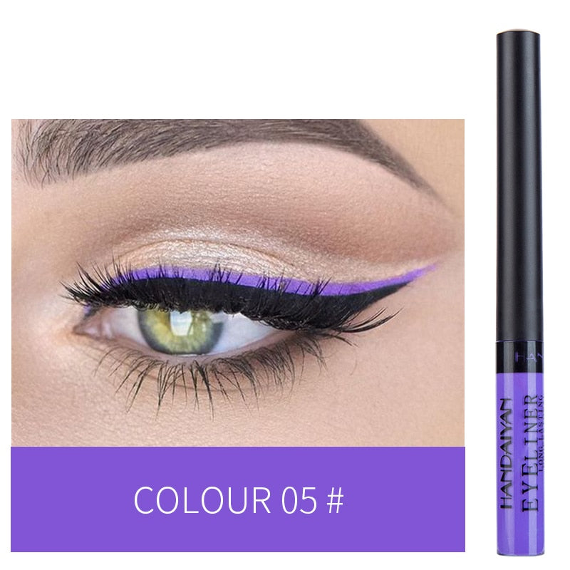 HANDAIYAN 12 Color Liquid Eyeliner