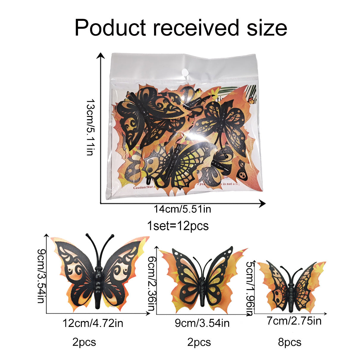 Halloween 3D Home Decor Wall Sticker