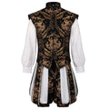 Renaissance Double-Layer Vest and Pumpkin Pants Set