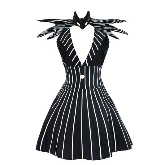 Female Jack Skellington costume