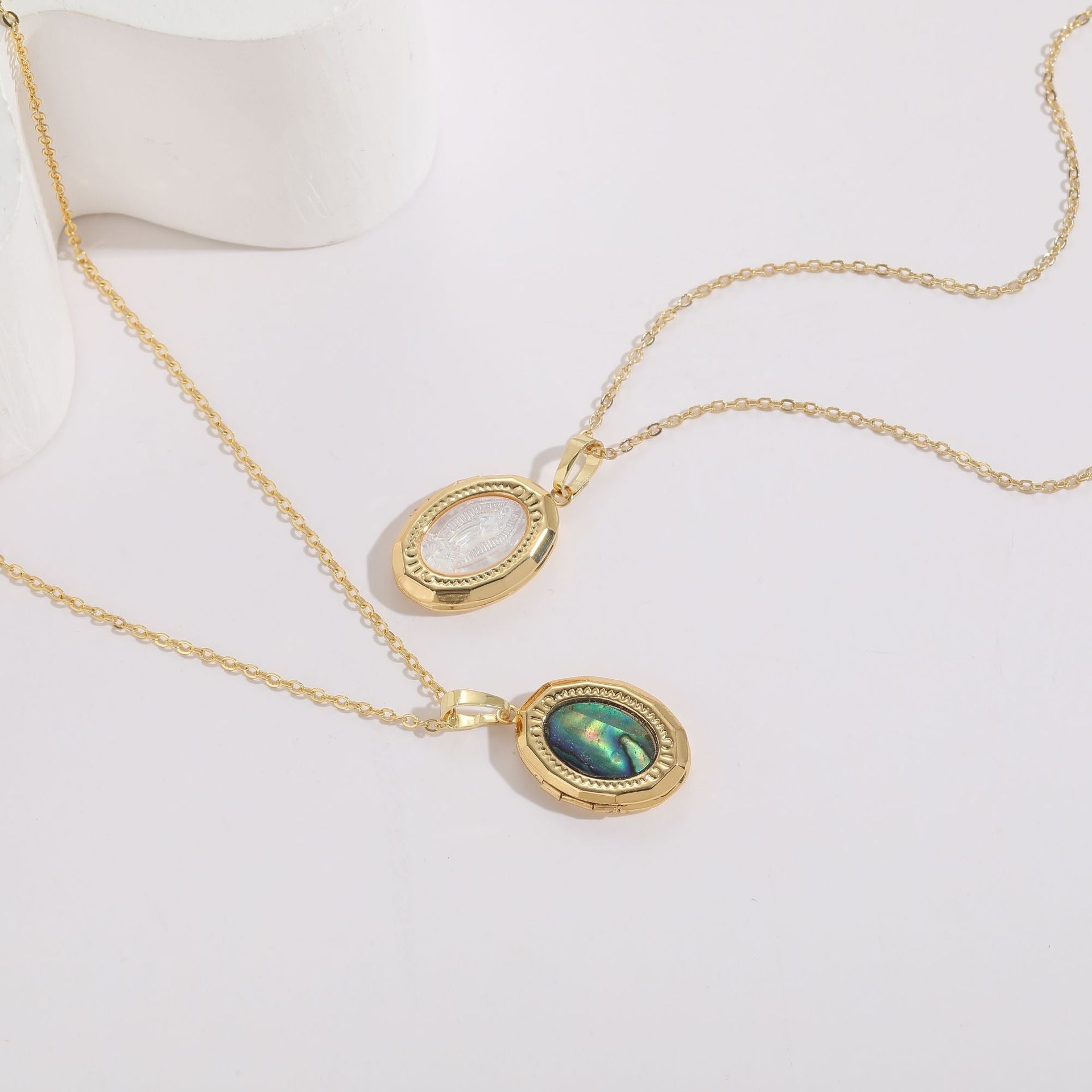 Copper Plated 14K Real Gold Necklace