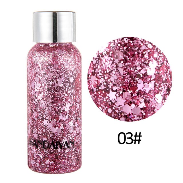 Festival Face Body Glitter Cream