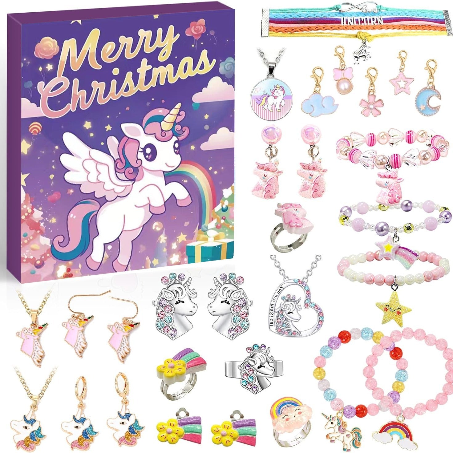 DIY Christmas bracelet gift blind box