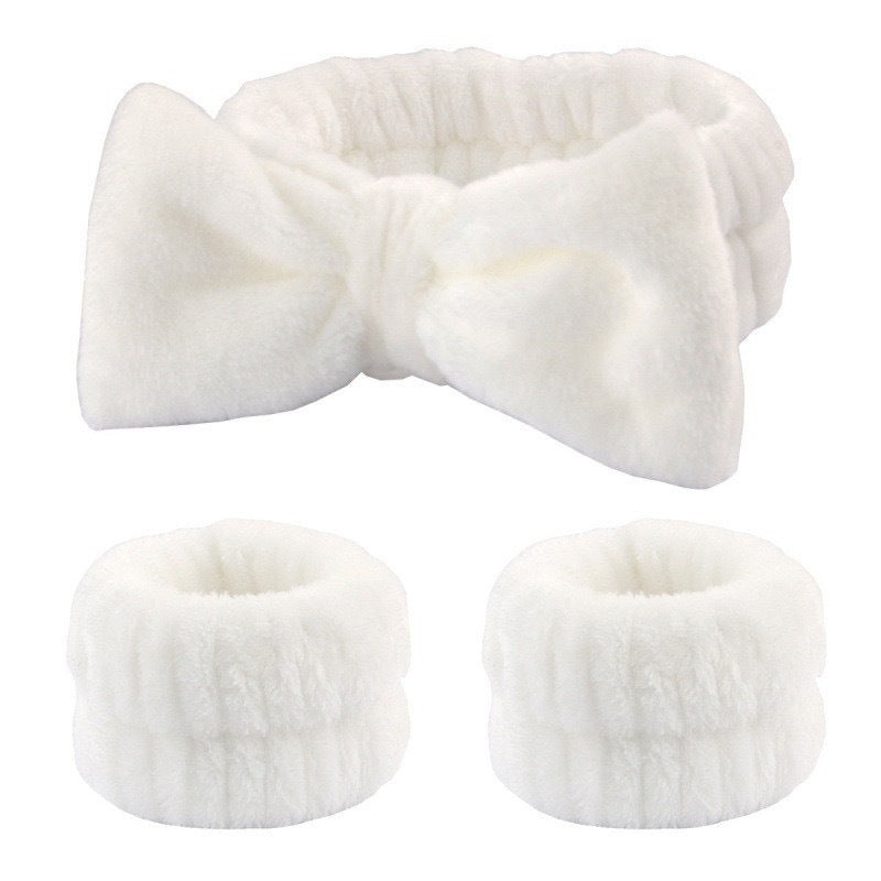headband wrist 3-piece set