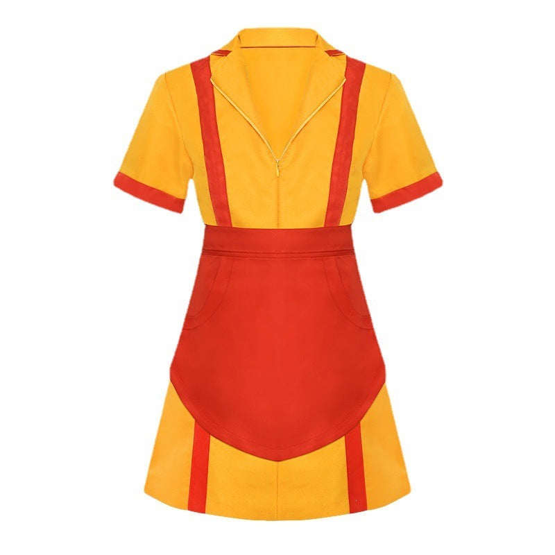 two broke girls costume