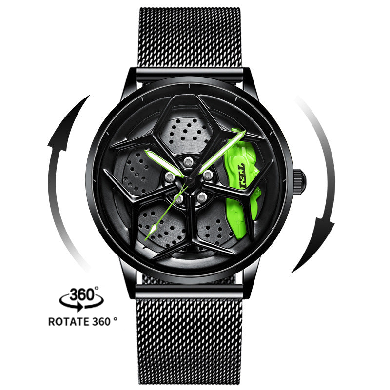 Luxury Mens fidget Watches Stainless Steel