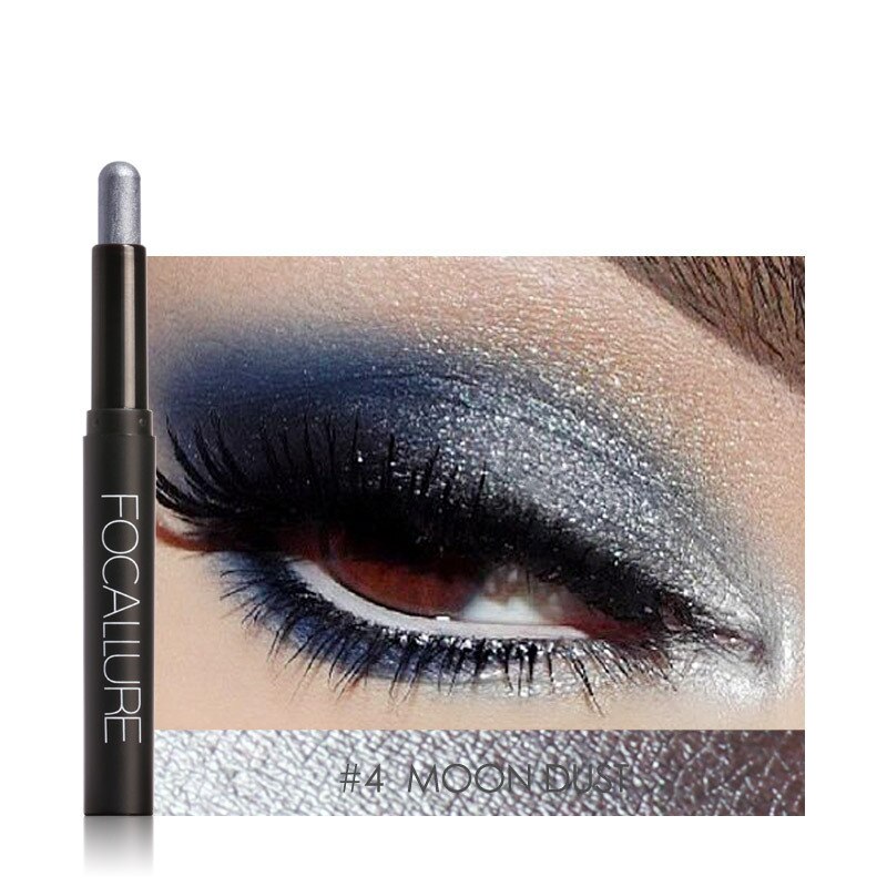 FOCALLURE 12 Colors Eyeshadow Pencil Eyeliner Shimmer Pigment