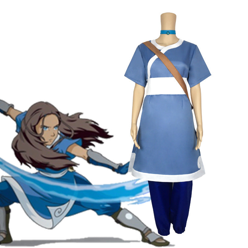 Katara & Ang costume
