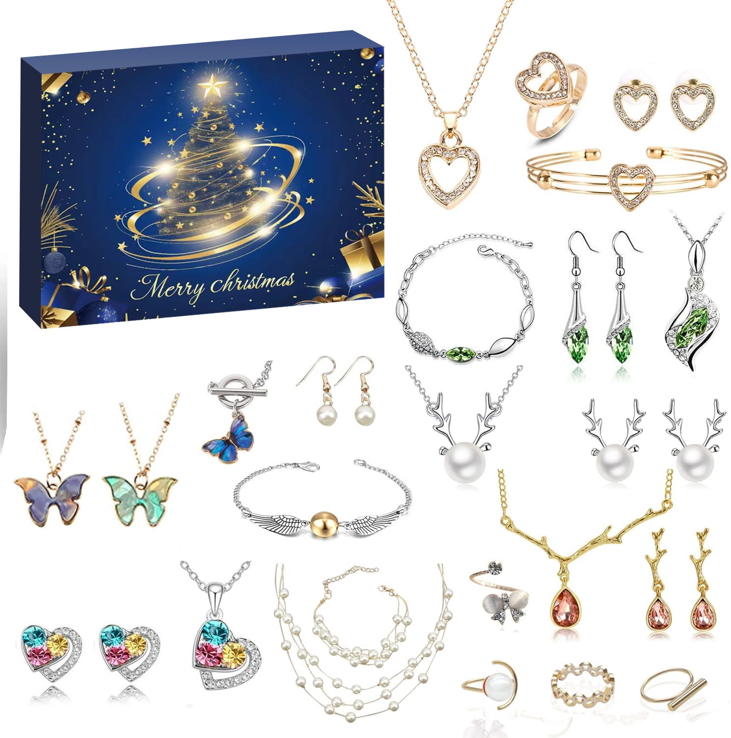 DIY Christmas bracelet gift blind box