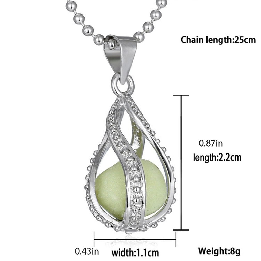 Glowing Gem Necklace