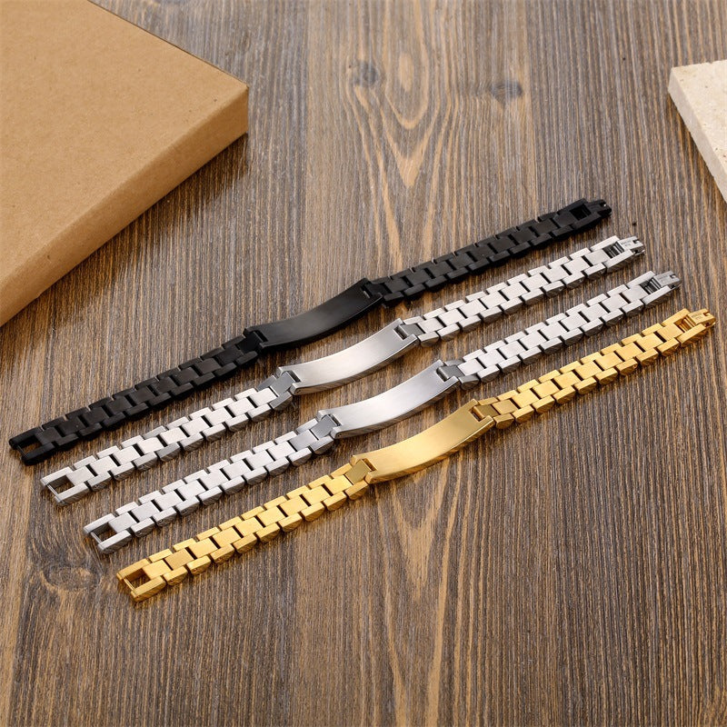 Titanium Steel Men's Bracelet