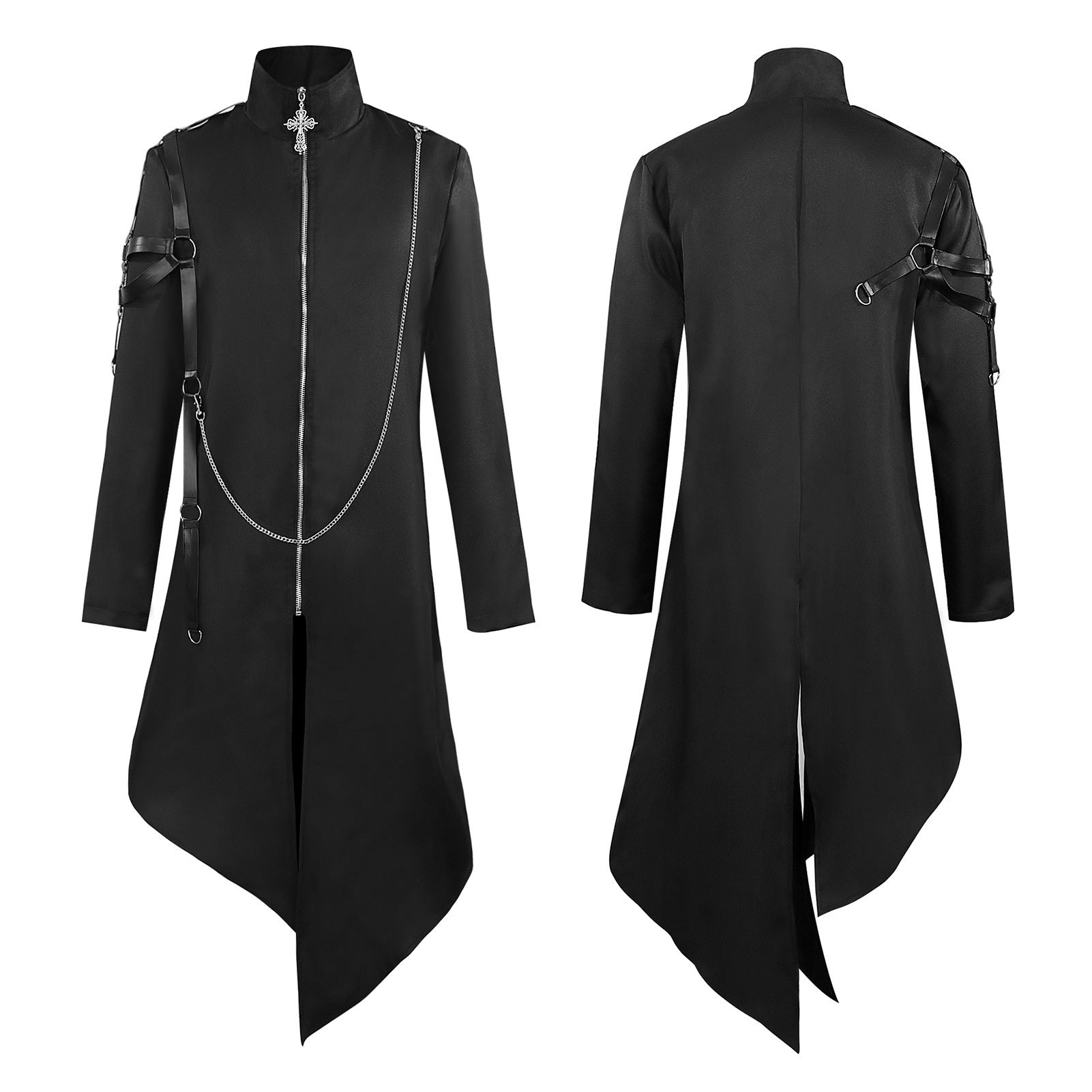 Halloween Medieval Renaissance Punk Coat