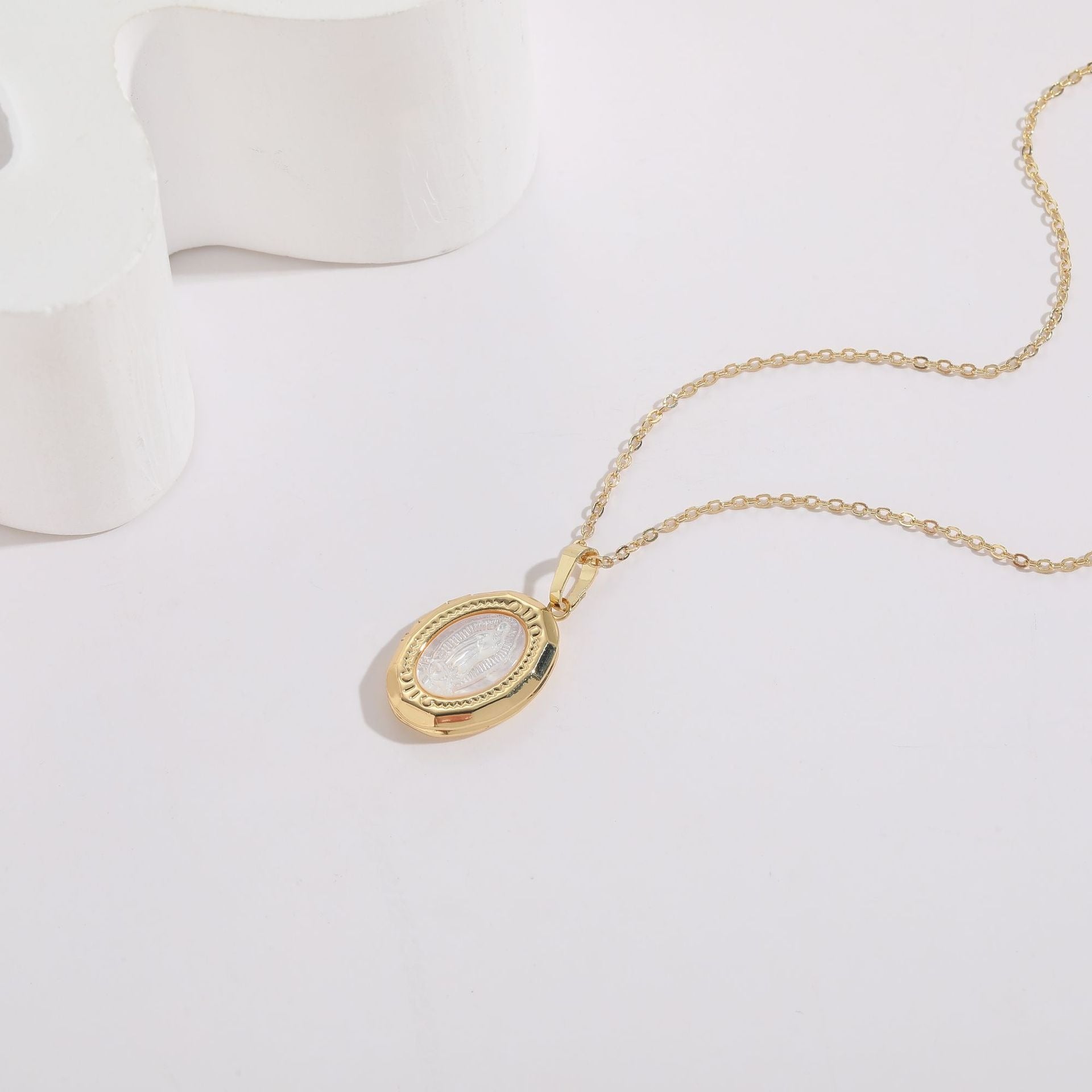 Copper Plated 14K Real Gold Necklace
