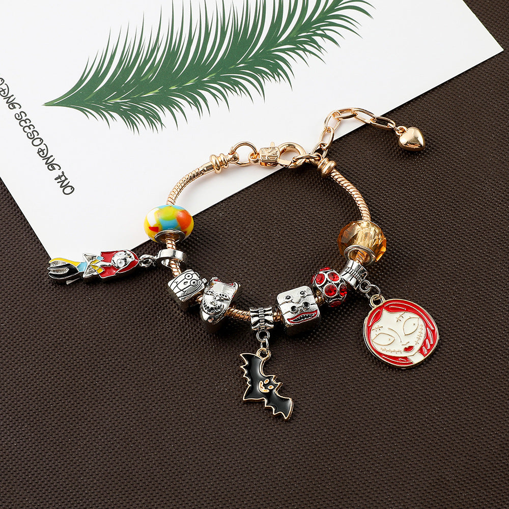 Halloween jewelry bracelet gift box
