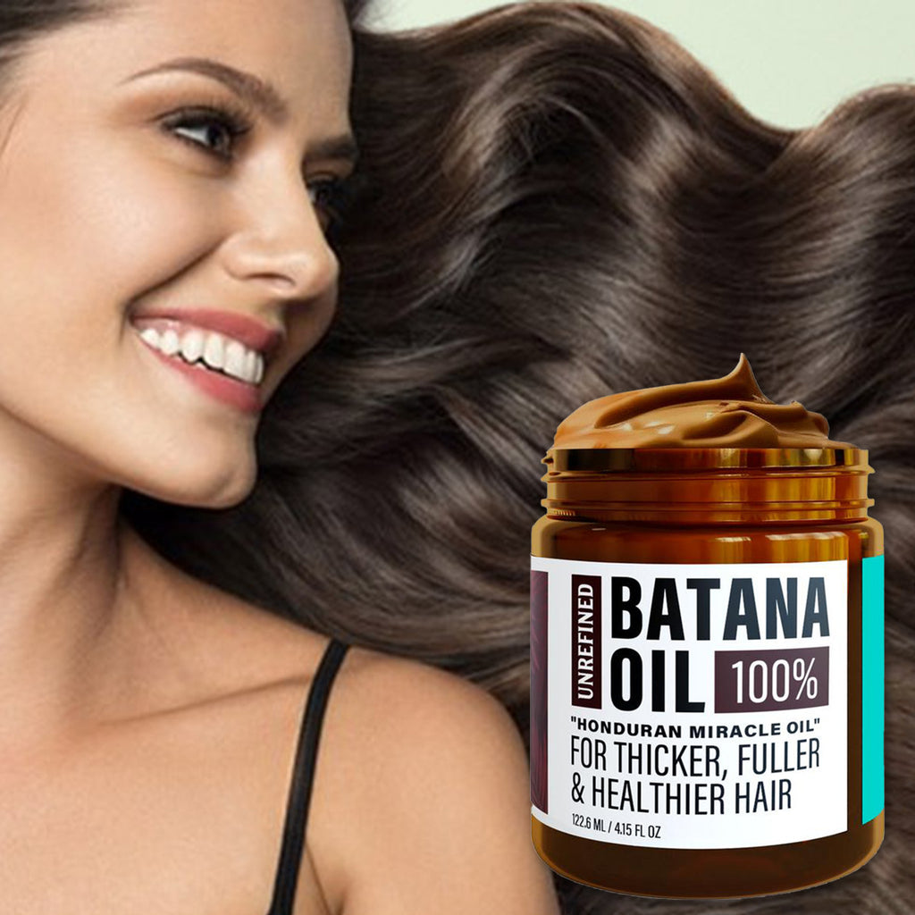 Batana oil is a hair care oil that softens, nourishes and thicken hair.