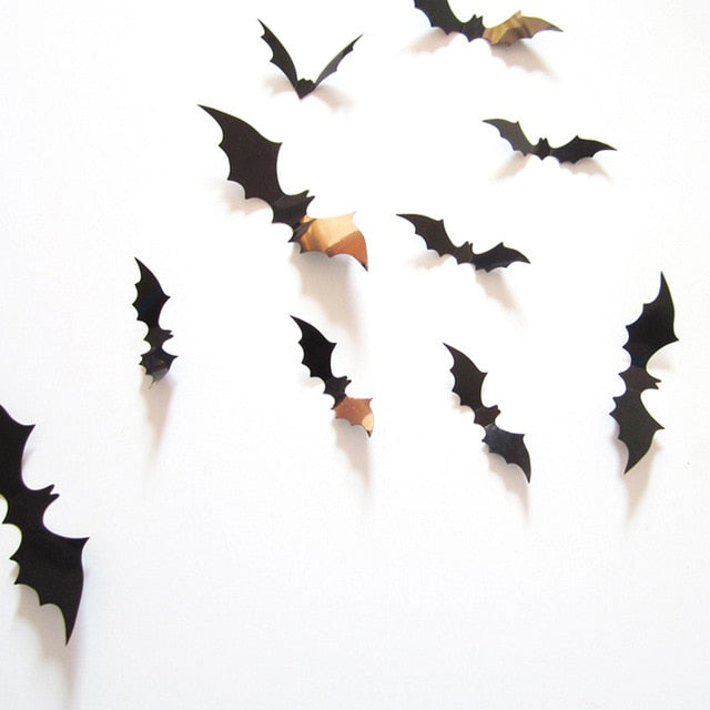 Halloween Decoration 3D Bat Wall Sticker