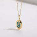 Copper Plated 14K Real Gold Necklace