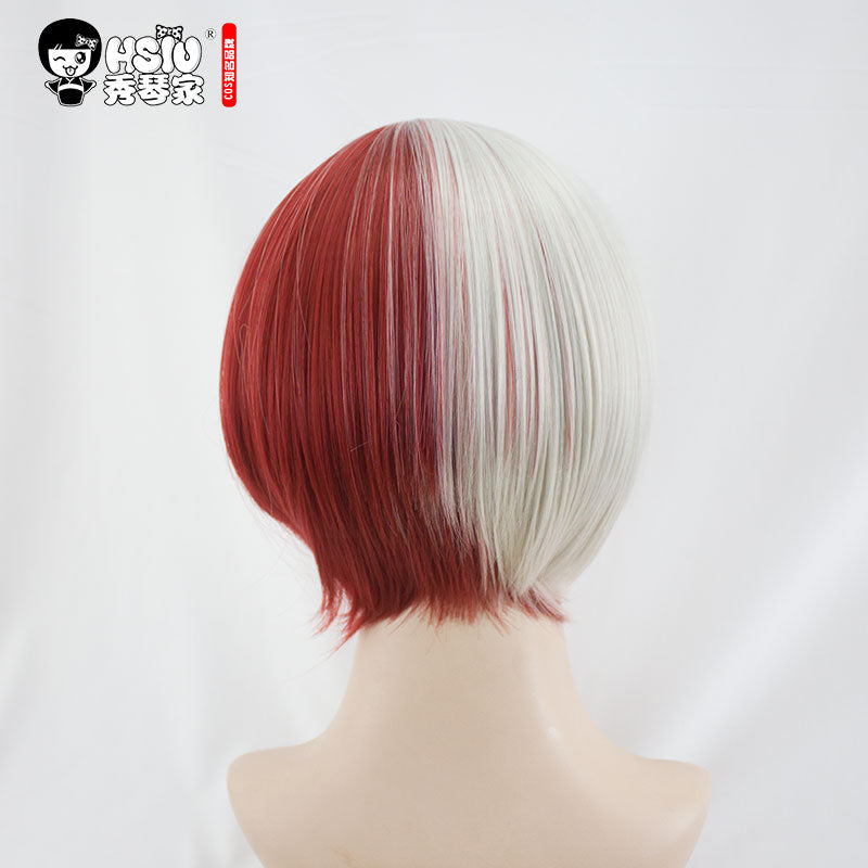 High quality Shoto Todoroki Cosplay Wig My Hero Academy