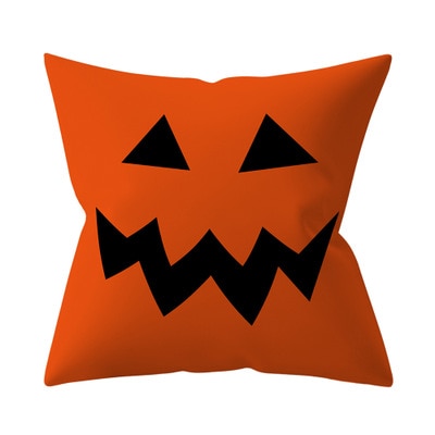 Trick or treat/pumpkin Cushion Cover