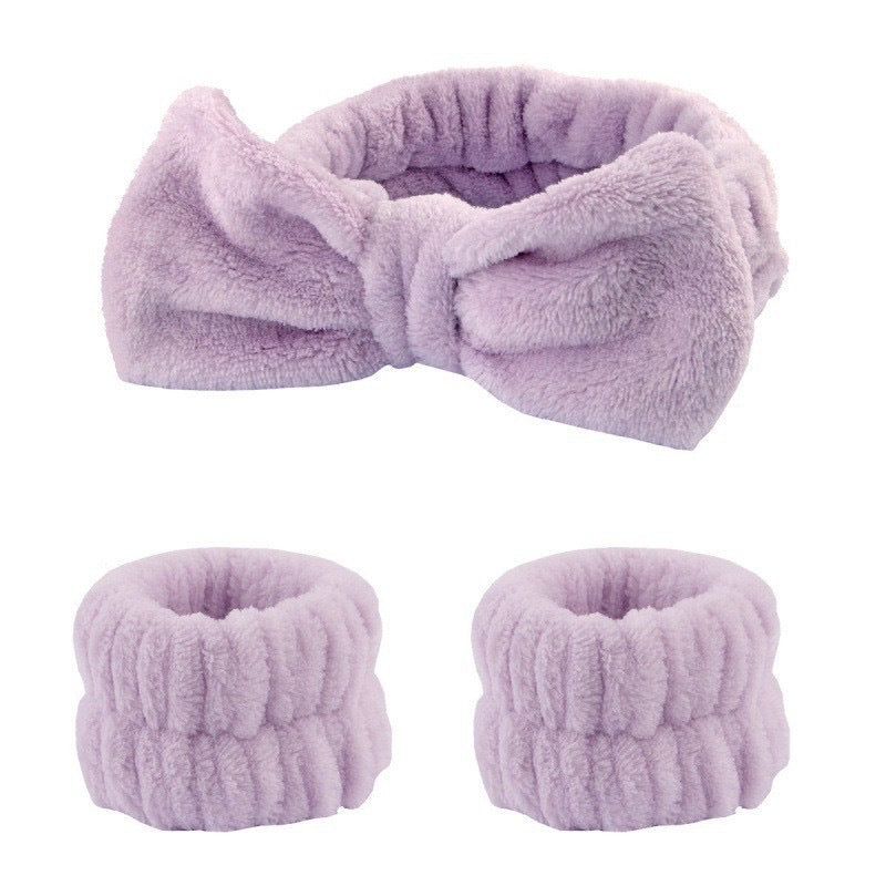 headband wrist 3-piece set
