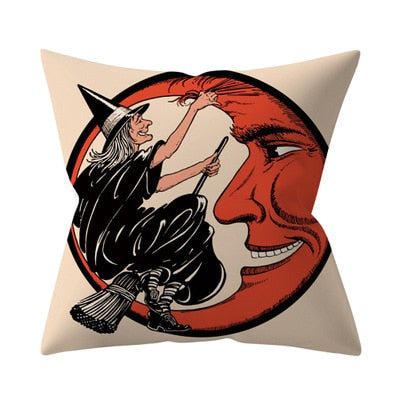Trick or treat/pumpkin Cushion Cover
