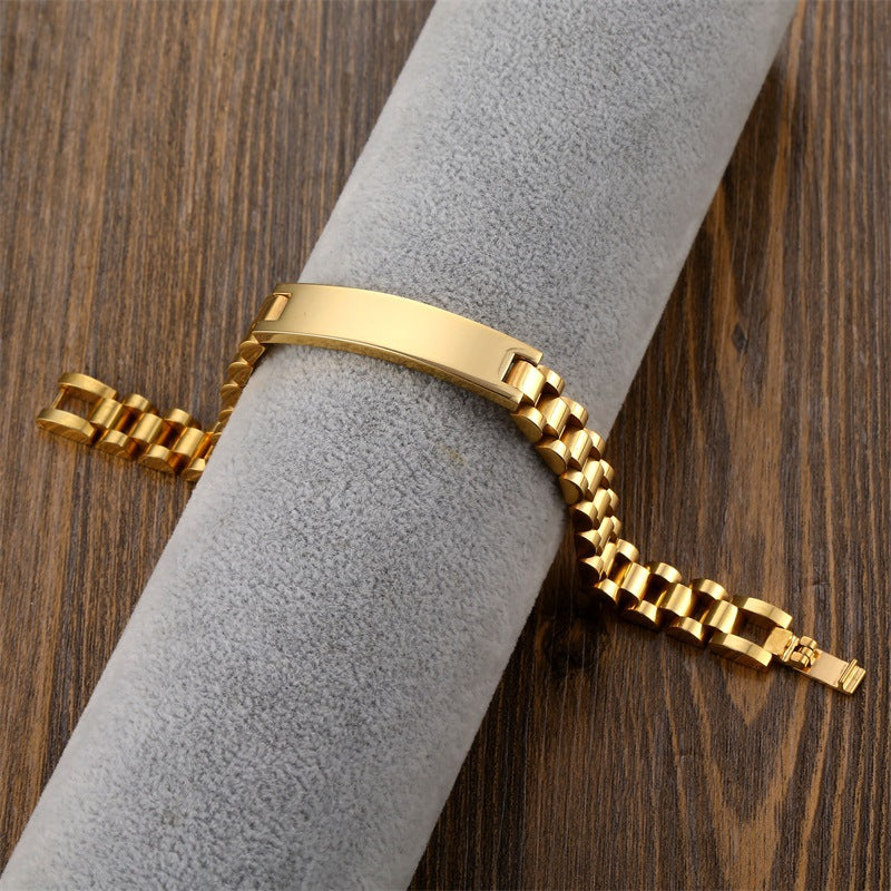 Titanium Steel Men's Bracelet