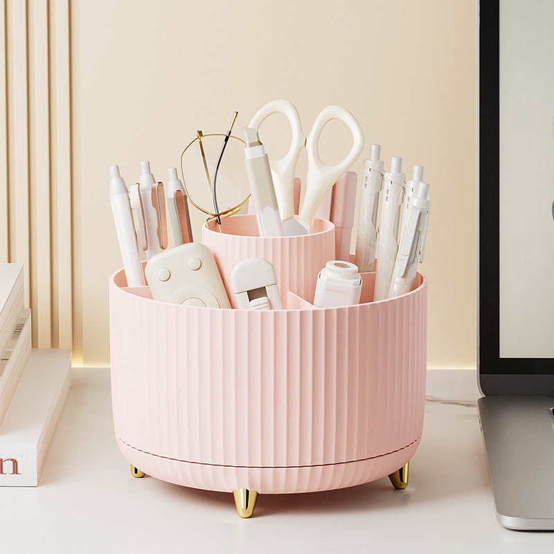 Rotatable cosmetic storage box