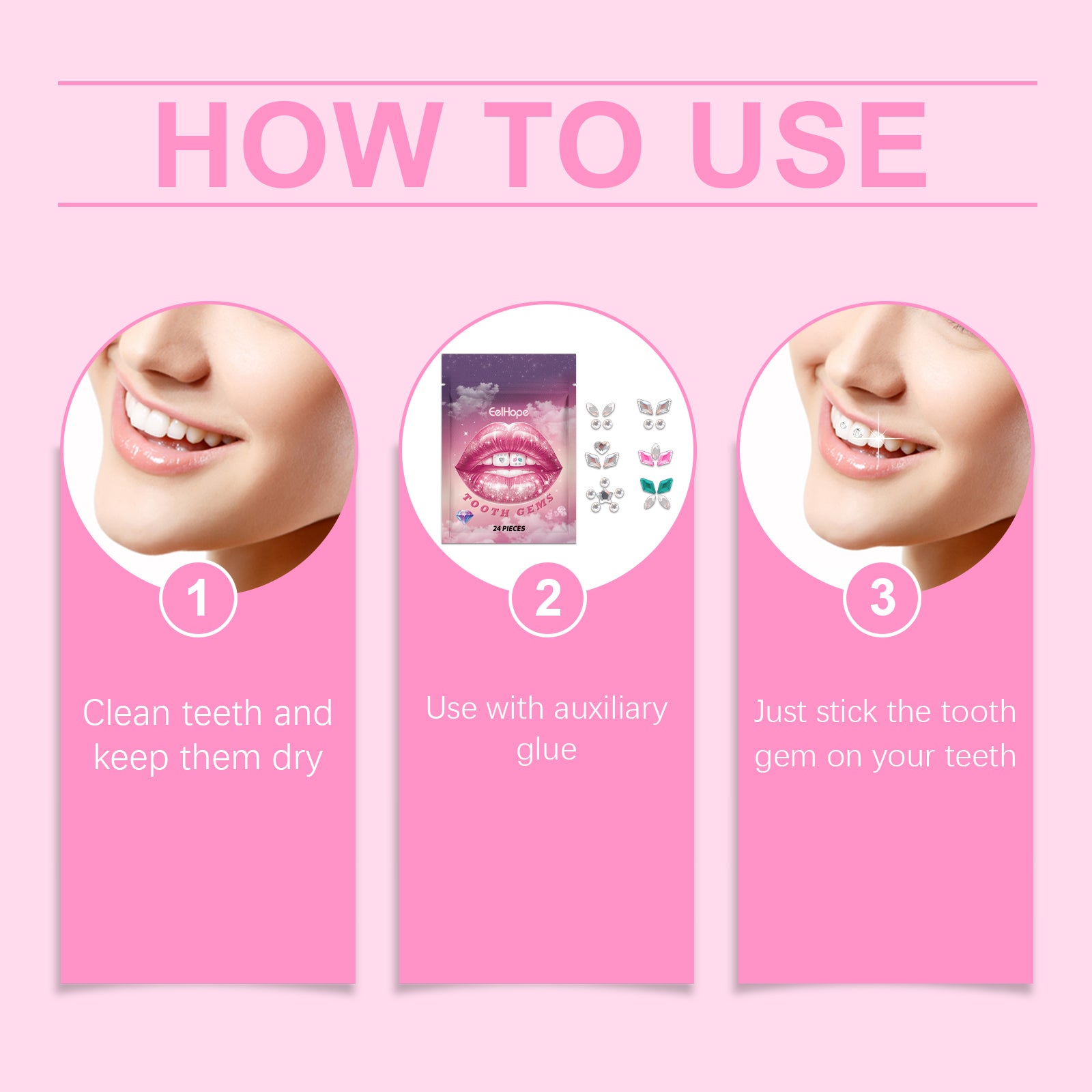Tooth gems