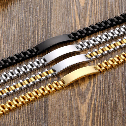 Titanium Steel Men's Bracelet