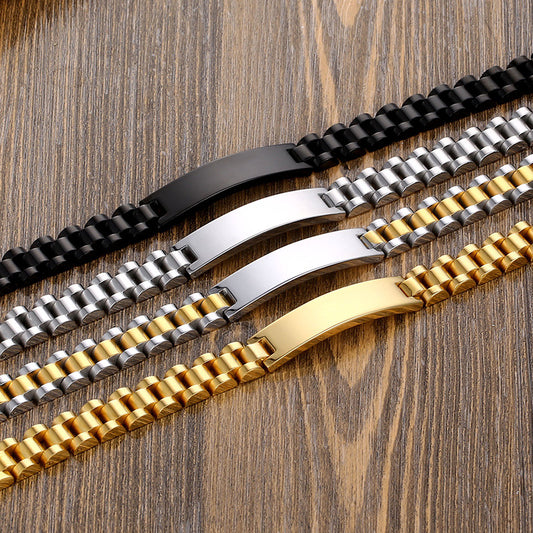 Titanium Steel Men's Bracelet