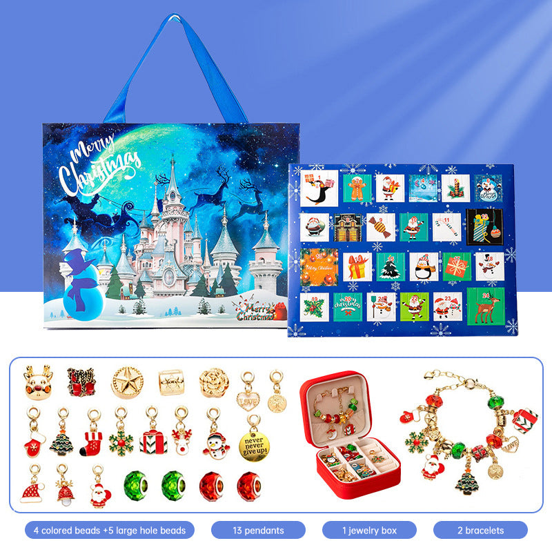 DIY Christmas bracelet gift blind box