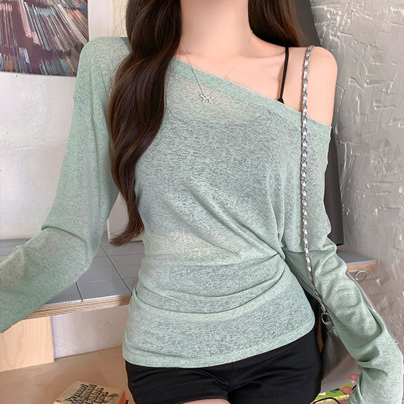 Off shoulder t-shirt top