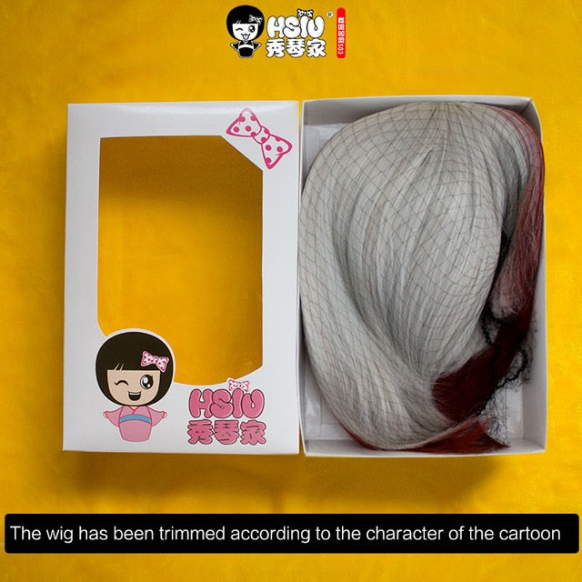 High quality Shoto Todoroki Cosplay Wig My Hero Academy