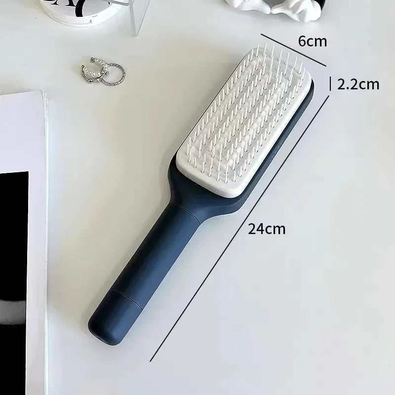 Self-cleaning Hair comb
