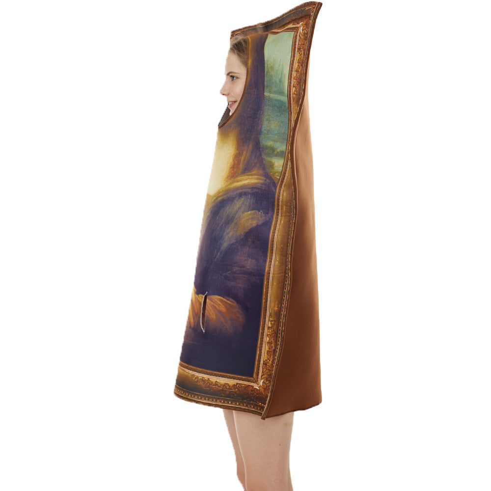 Halloween mural costumes