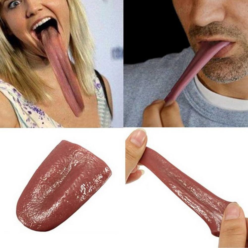 Realistic Fake Tongue Trick