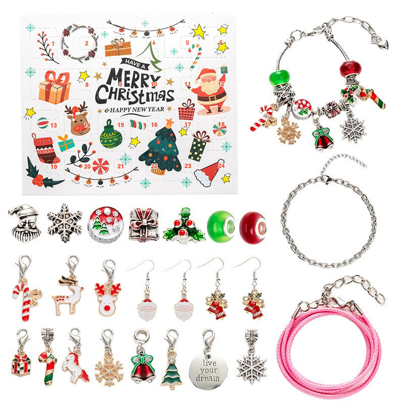 DIY Christmas bracelet gift blind box