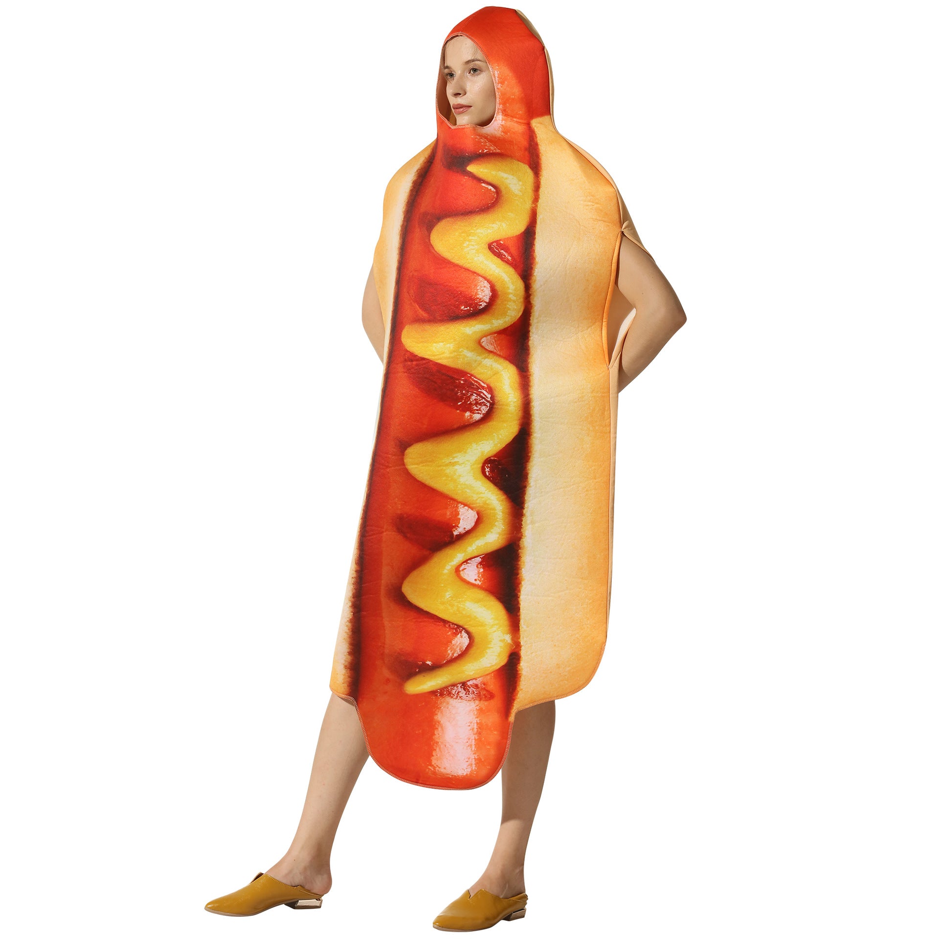Halloween party costumes hot dog