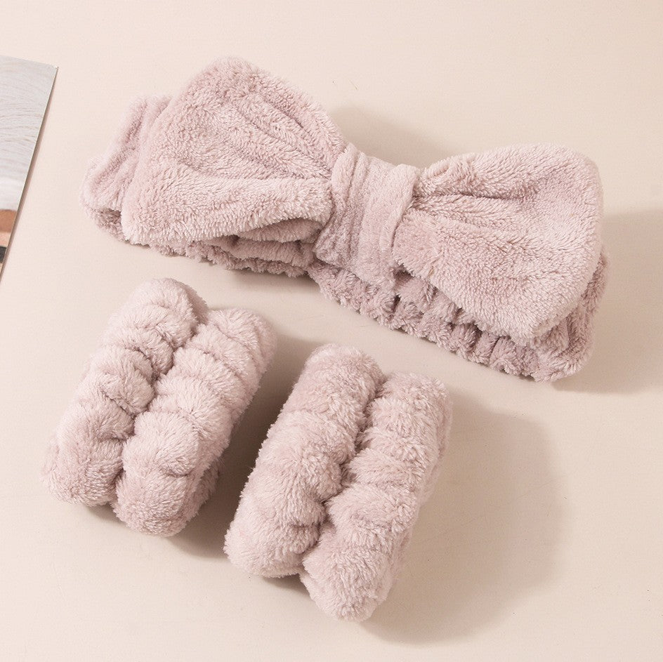 headband wrist 3-piece set