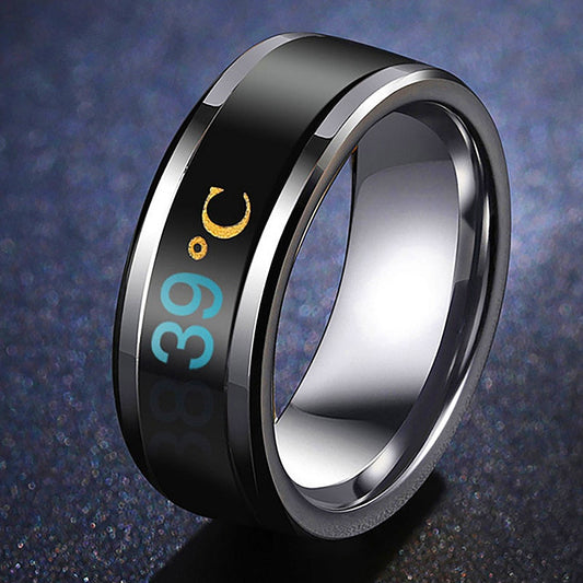 Temperature Ring Titanium Steel Mood Temperature