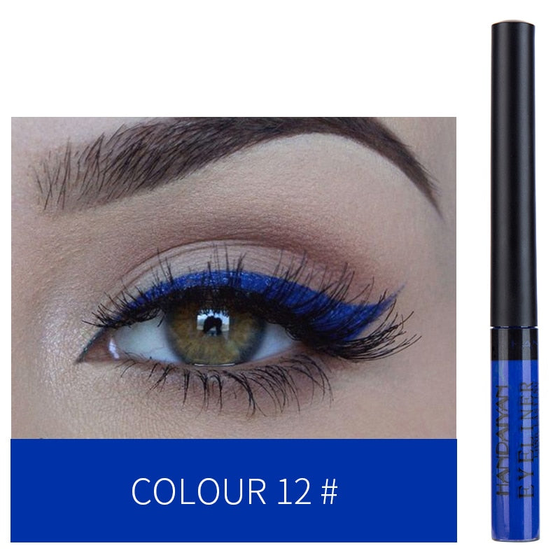 HANDAIYAN 12 Color Liquid Eyeliner